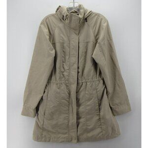 Orvis Jacket Small Rain Coat Hoodie Waterproof Travel Gorpcore *